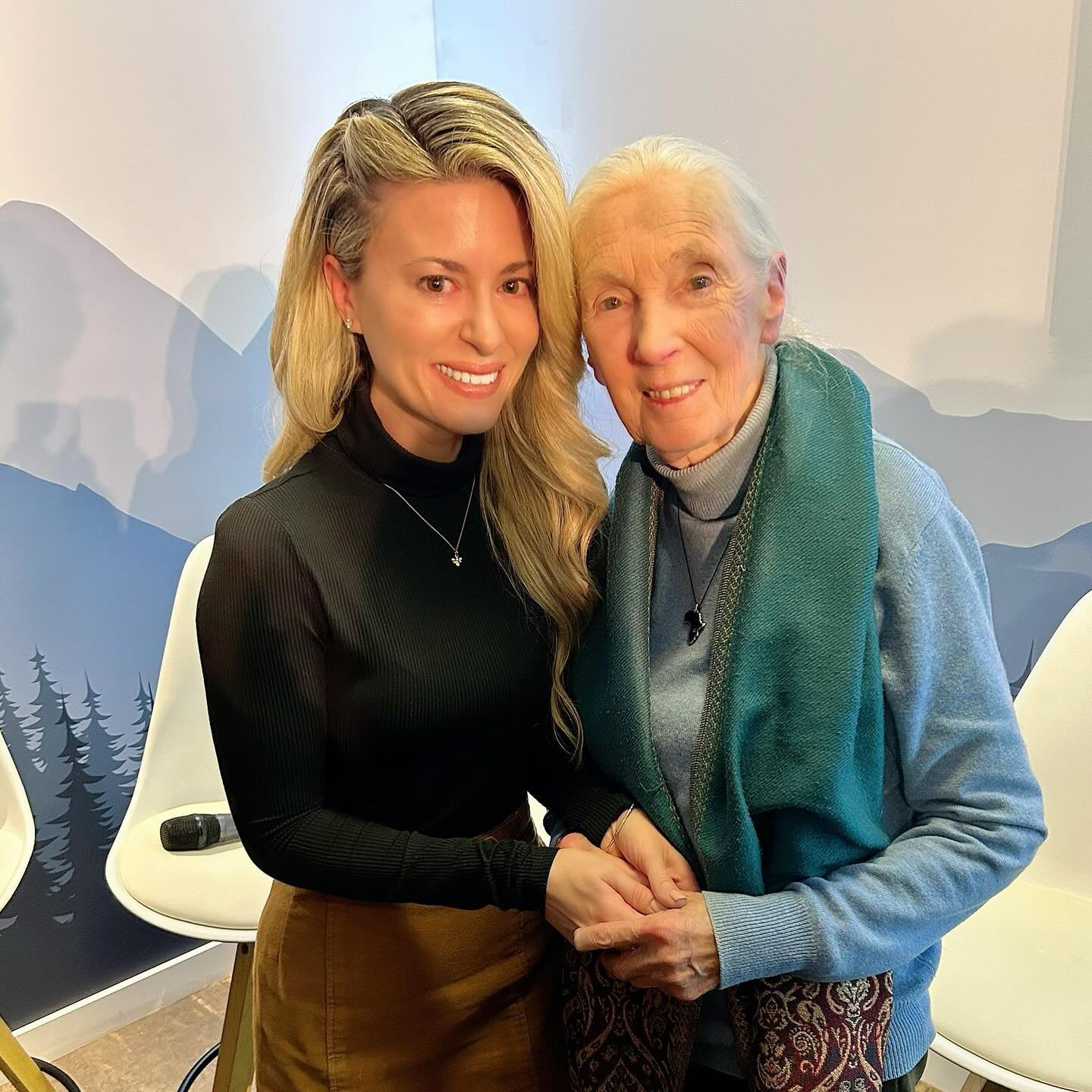 I was invited to the World Economic Forum to talk about bees, and one of my wildest dreams came true&mdash;I met my idol, Dr. Jane Goodall.

As a child, I read all of Jane Goodall&rsquo;s books, I wrote reports about her in school, and I even dressed