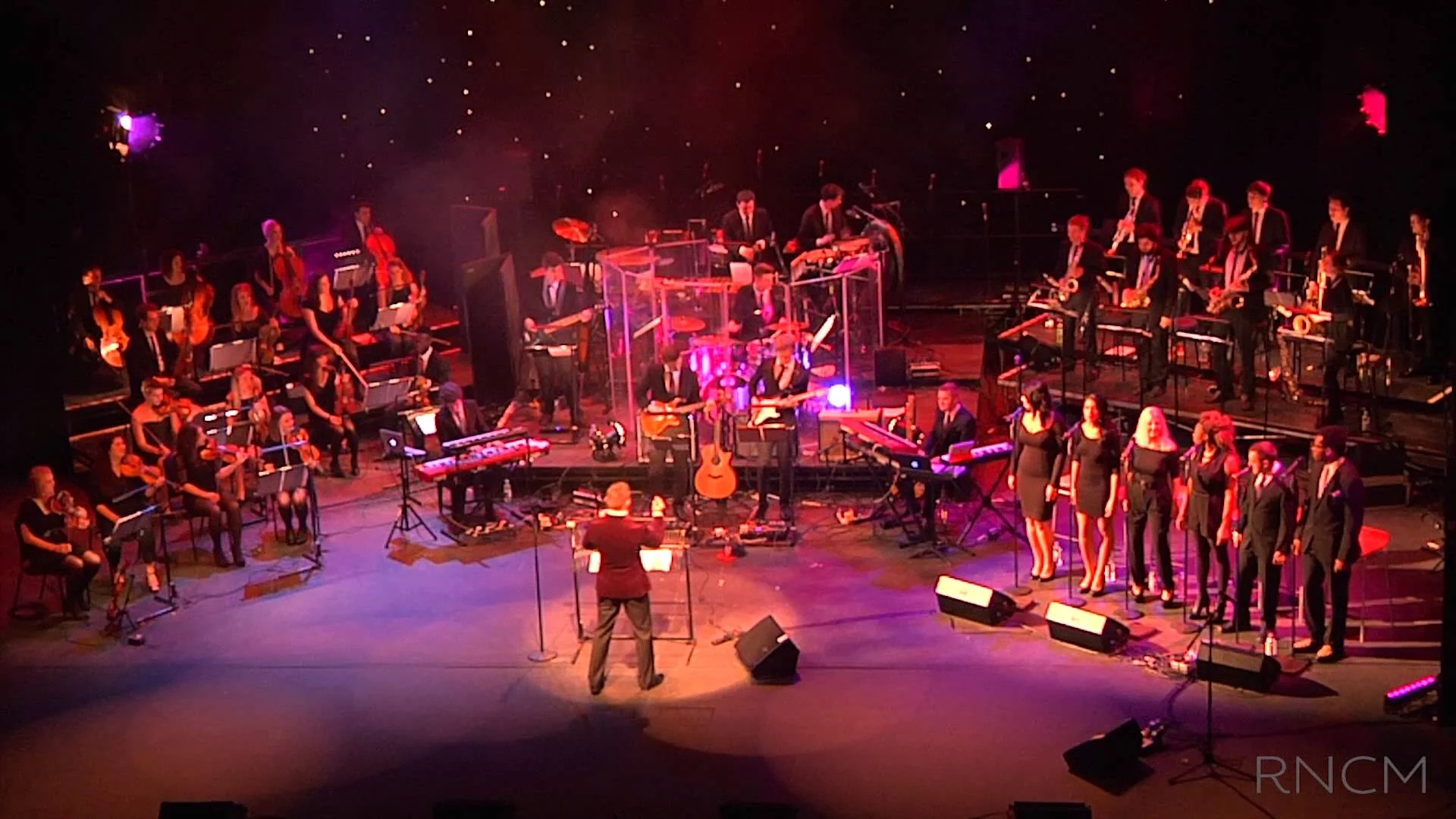 RNCM Session Orchestra in full force.