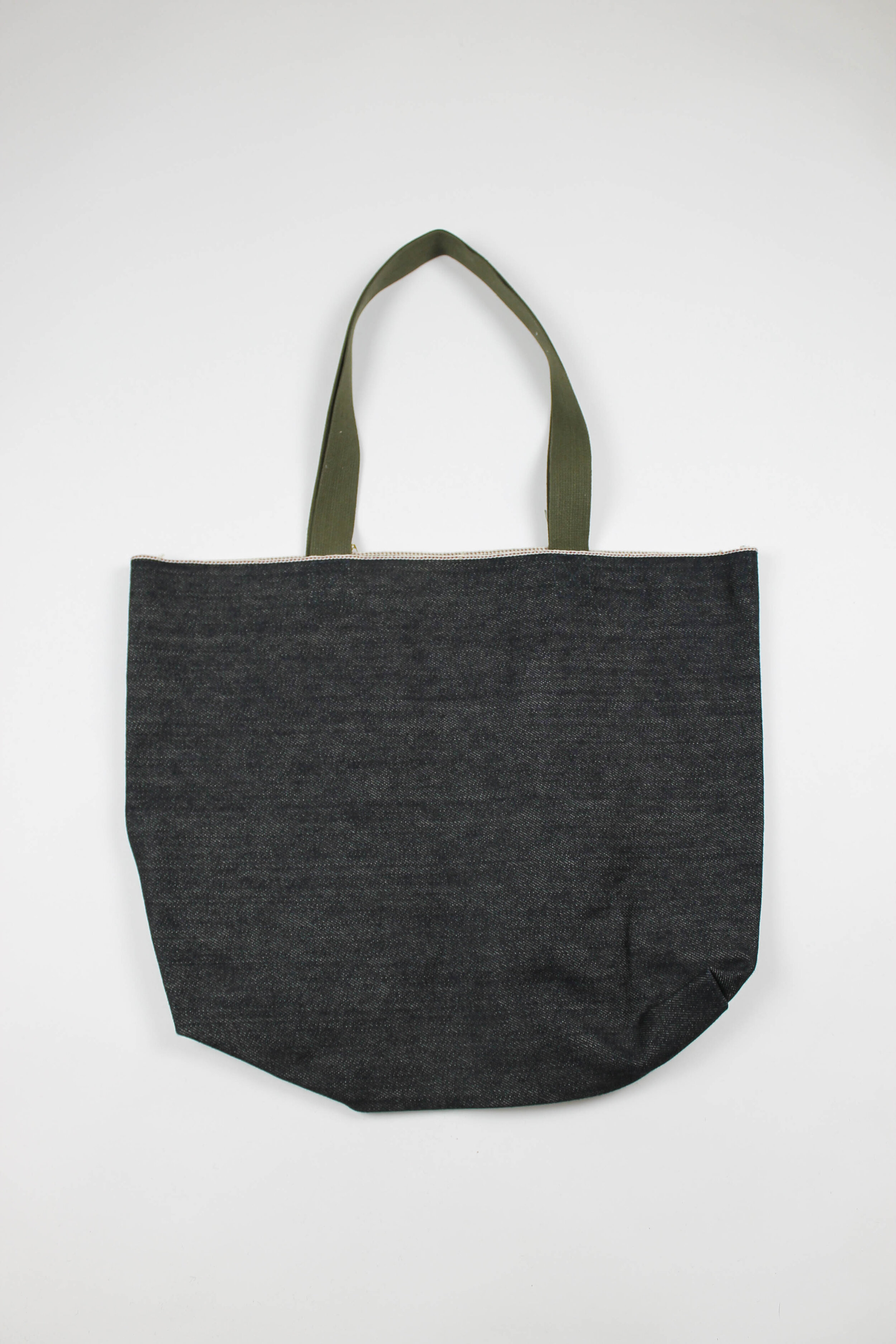 SELVAGE DENIM TOTE BAG - $30