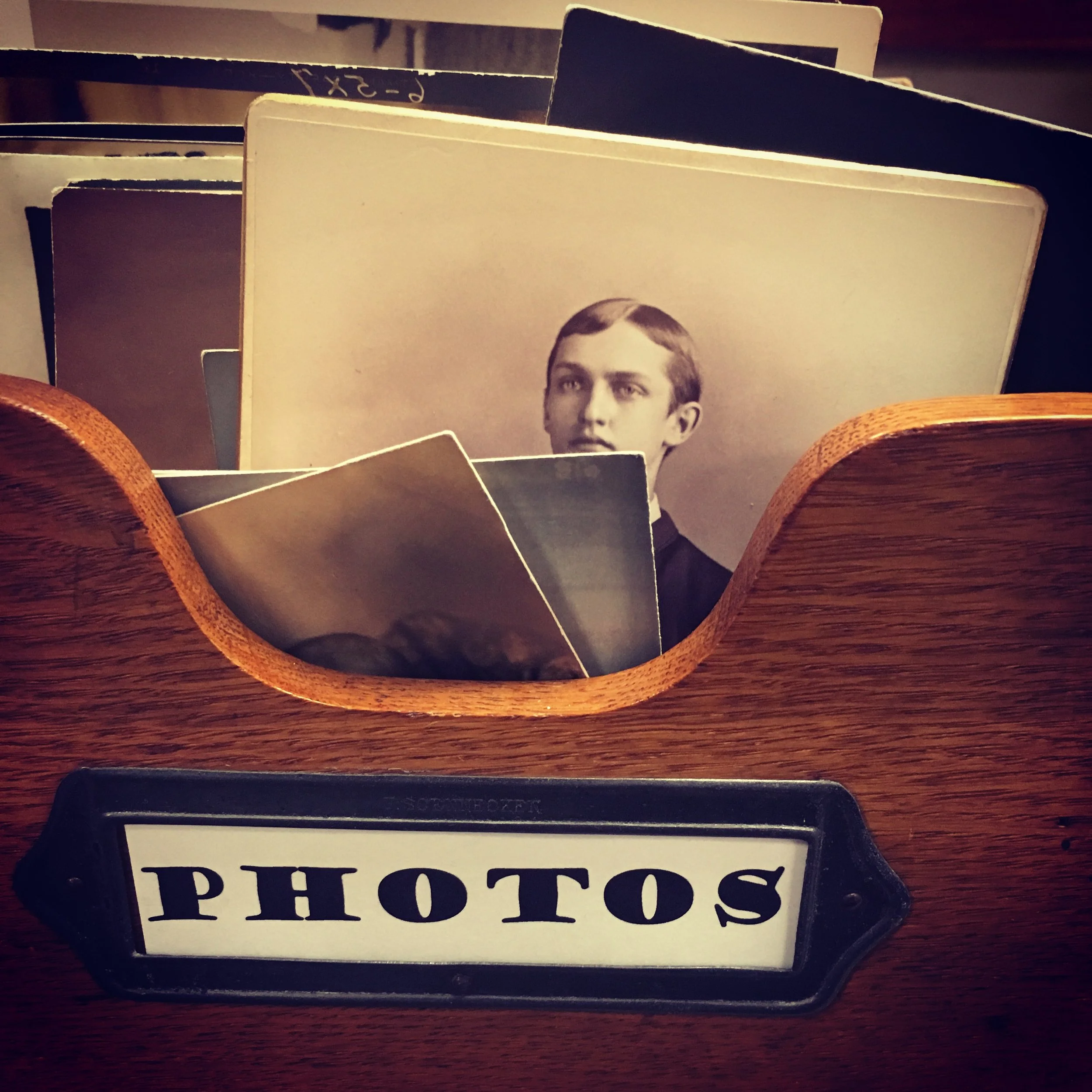 Portrait of a portrait