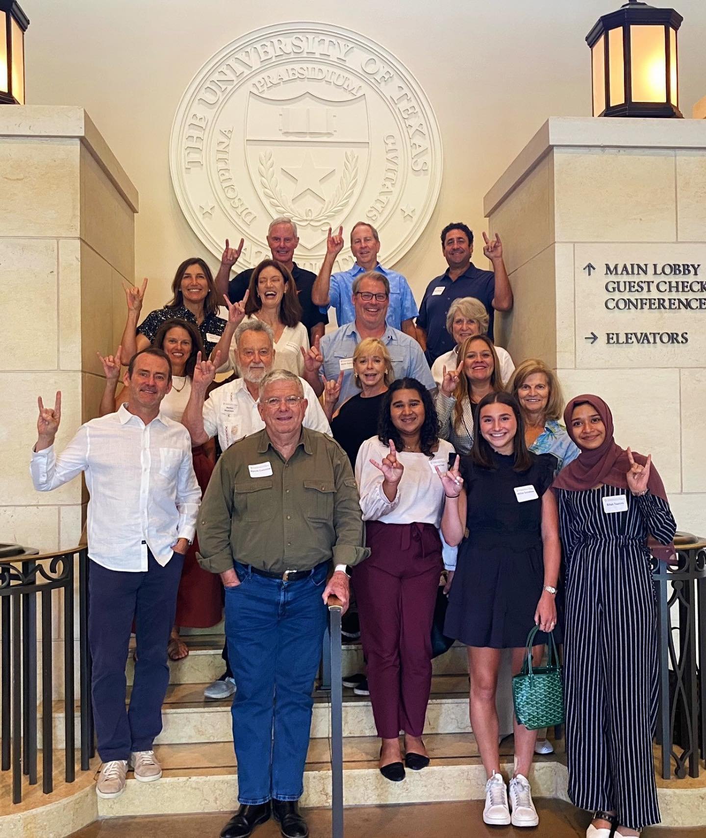Group portrait of Tower Fellows 2023