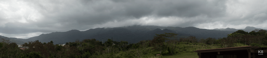 El Yunque from the House
