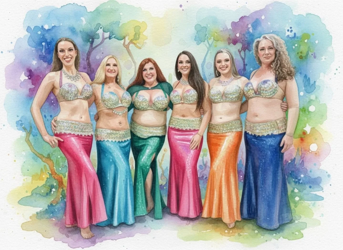 Surround yourself with strong, powerful women and you can do anything! I'm proud to be with such a wonderful set of dancers. 🤩
.
.
.
.
#troupehayati #bellydancersunite #dancerfriends #strongwoman #raqssharqi