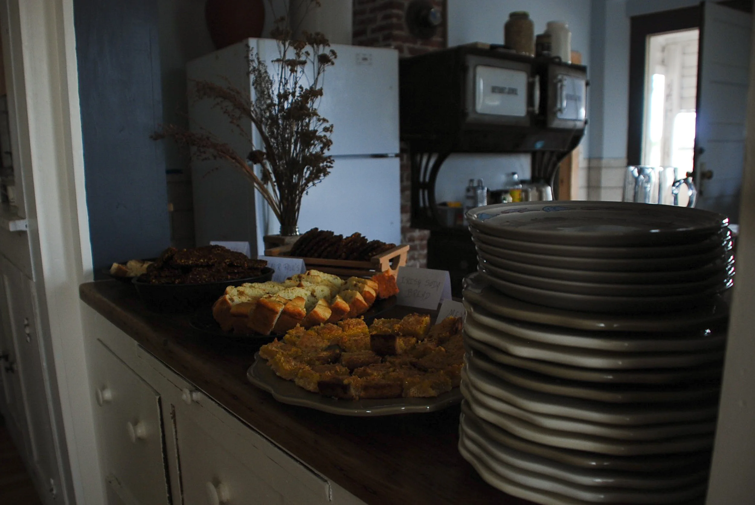 Madeline's baked goods, served during Hill and Hollow Farm's March 2018 Shearing Event