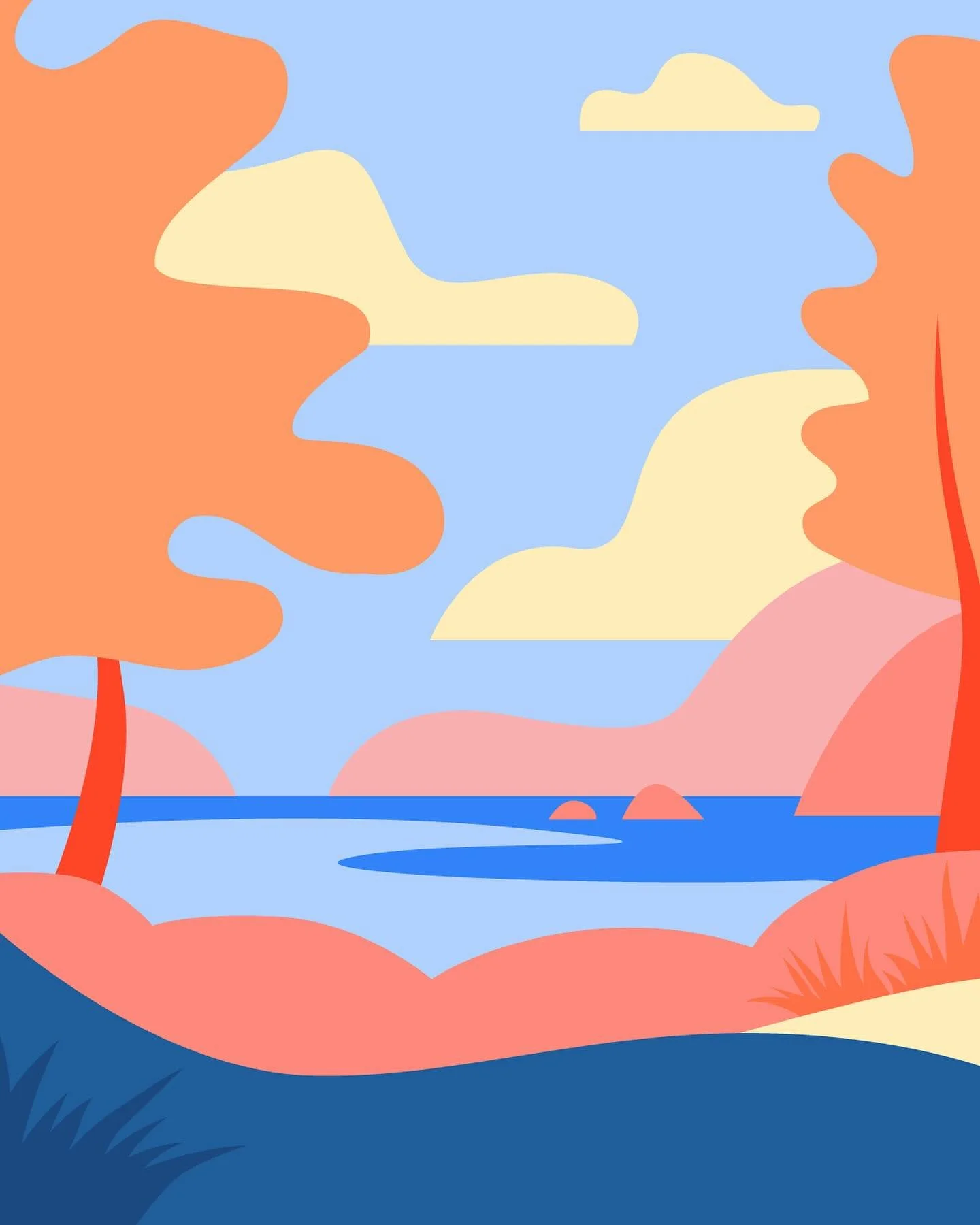 Playing around with trees #2

#simple #illustration #minimalist #vancouver #vancouverartist #vancouverart #ocean #boats #summer