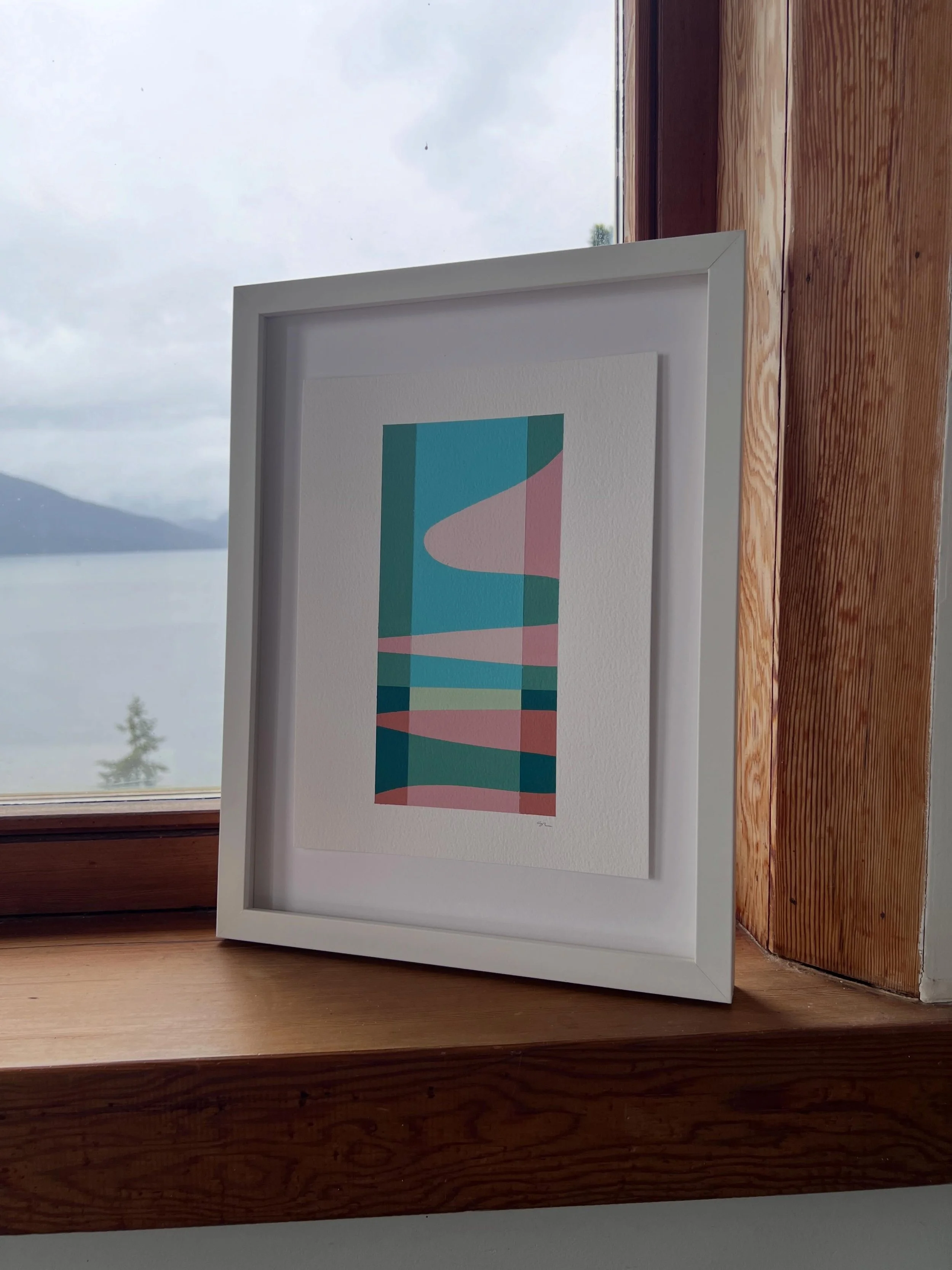 A calm landscape in a calm landscape. This was the painting that started all my colour changing exploration.

Sea to Sky Colour Stripe I. 9&rdquo;x12&rdquo; Latex paint on paper. Available. DM me for info.

#painting #colour #vancouverartist #vancouv