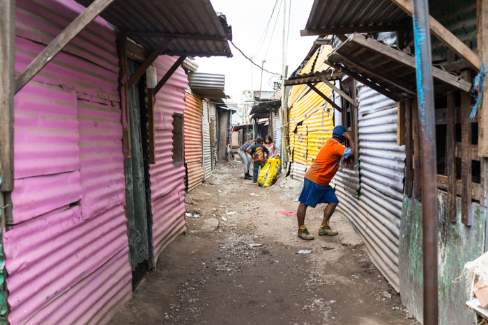  The slums of the Guatemala City dump. 