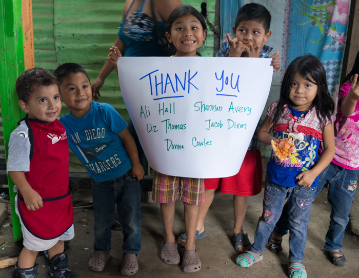  Thank you to everyone who donated specifically to our Guatemala City dump RAK! 