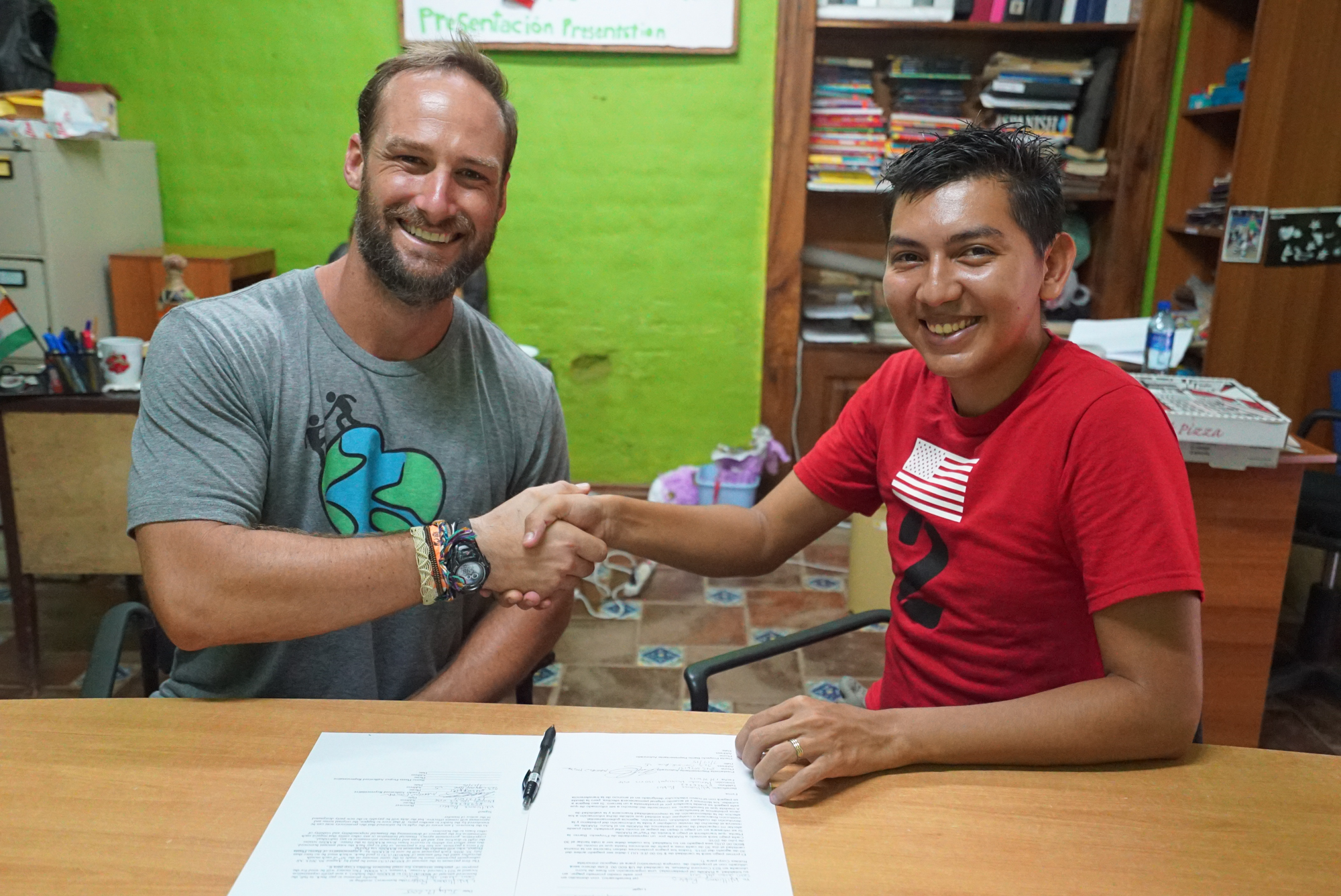  This is William, RAKlife's first micro-lending recipient!&nbsp;William received a $600 loan to be repaid over the next 12 months to give him an opportunity to establish his business- A small shop selling specialty beauty care products to the local r