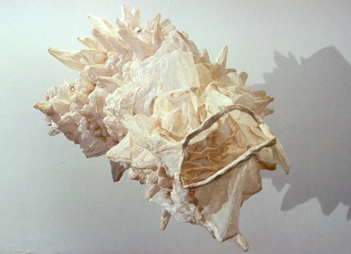 Mr. Big (alternate view), 1999, paper, 46 x 42 x 108 in.