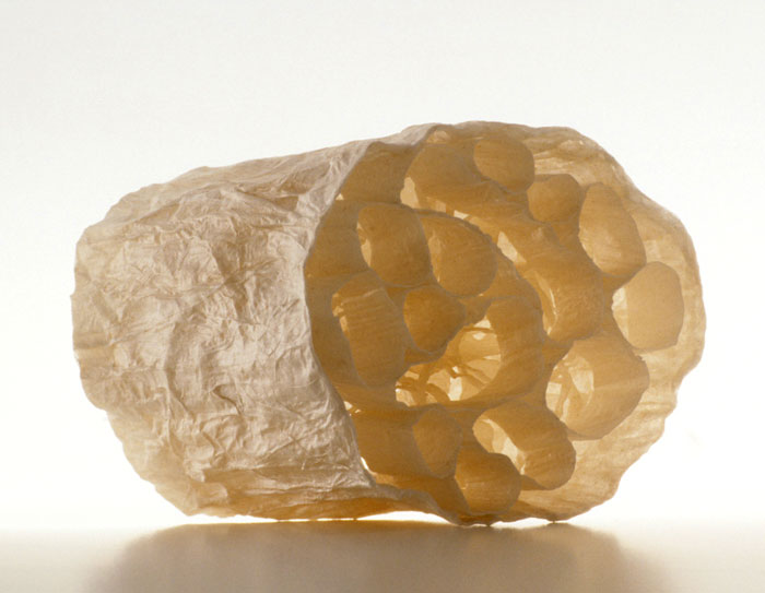 Trunk Thick , 2001, paper, 9.5 x 7 x 7 in.