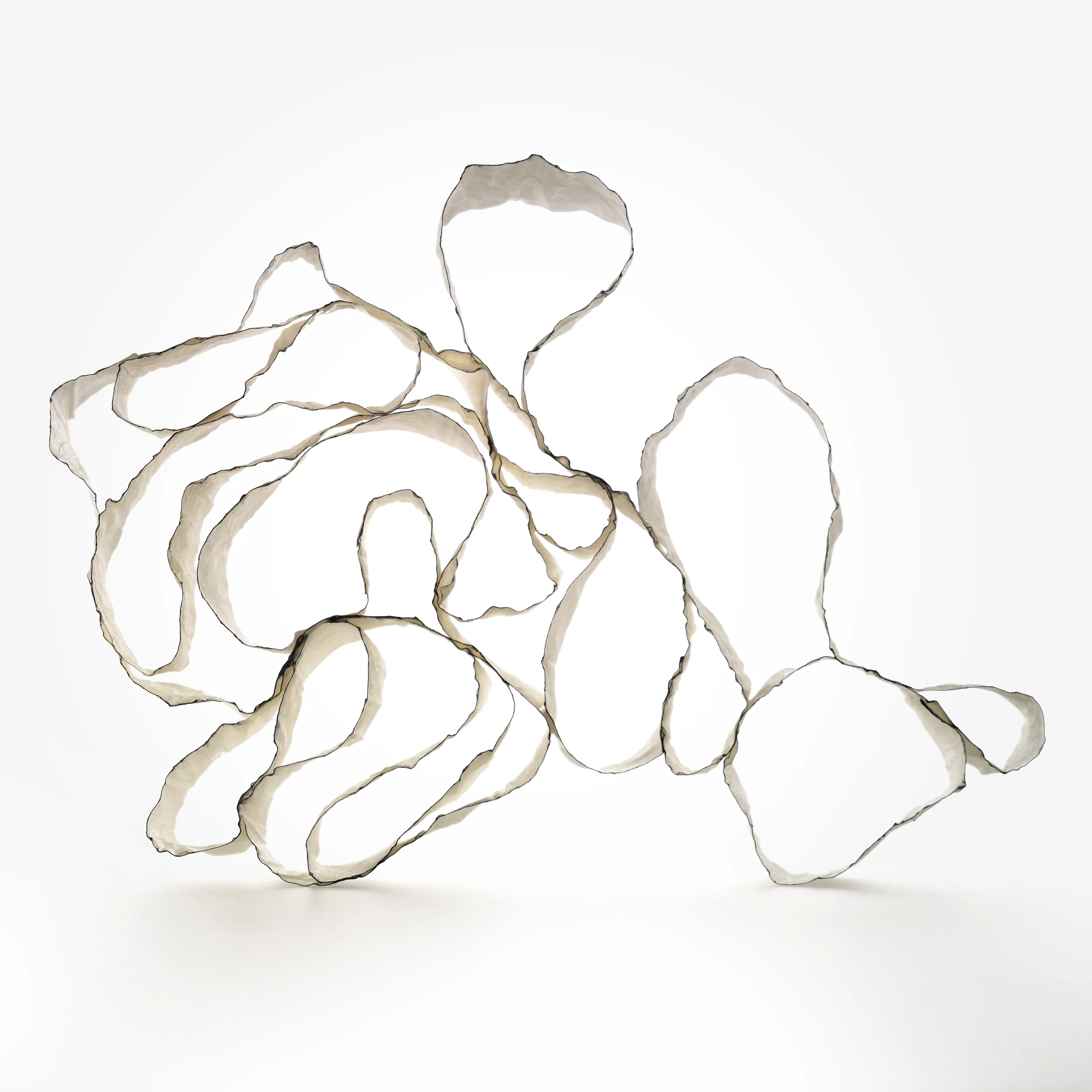 Ink Line No. 2 , 2015, paper, 8 x 9 x 2 in.
