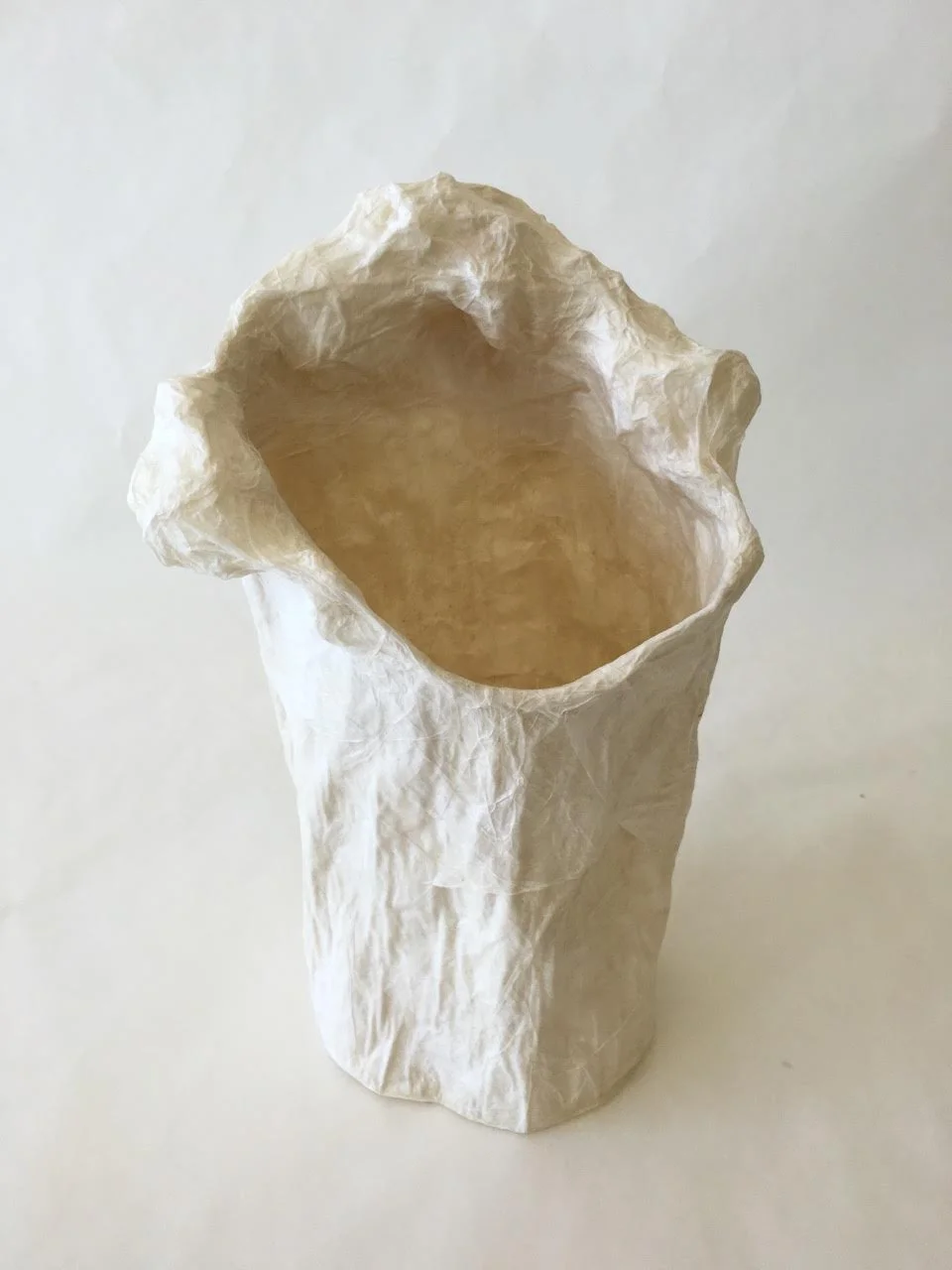 Knotty Trunk 3 , 2016, paper, 9 x 6 x 4 in.