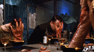 A simple trick to cut a dinner party short.