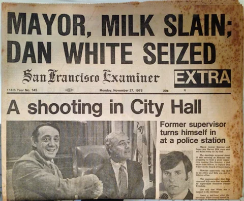 Gay lives don’t matter, either: Dan White received 8 years and was out in 5 after killing two government officials.