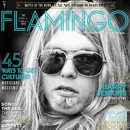 Flamingo Magazine The Spread: Iconic Eats The Roost: Hotel Hideaways The Tide: Road-Trip-Worthy Events Around the State Just Hatched: Openings Around the State