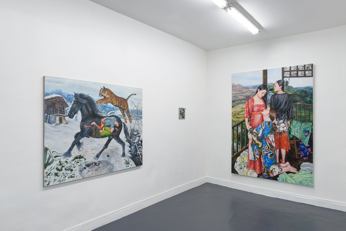 Vues d’exposition « L’Envers de l’histoire » de Nazanin Pouyandeh. Courtesy de l’artiste & galerie Sator © Grégory Copitet