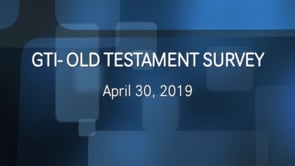 GTI Old Testament Survey