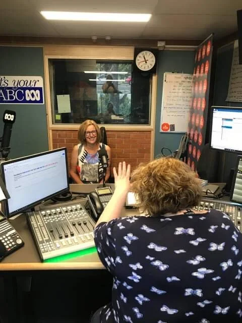 A radio interview with ABC's Jo Printz 