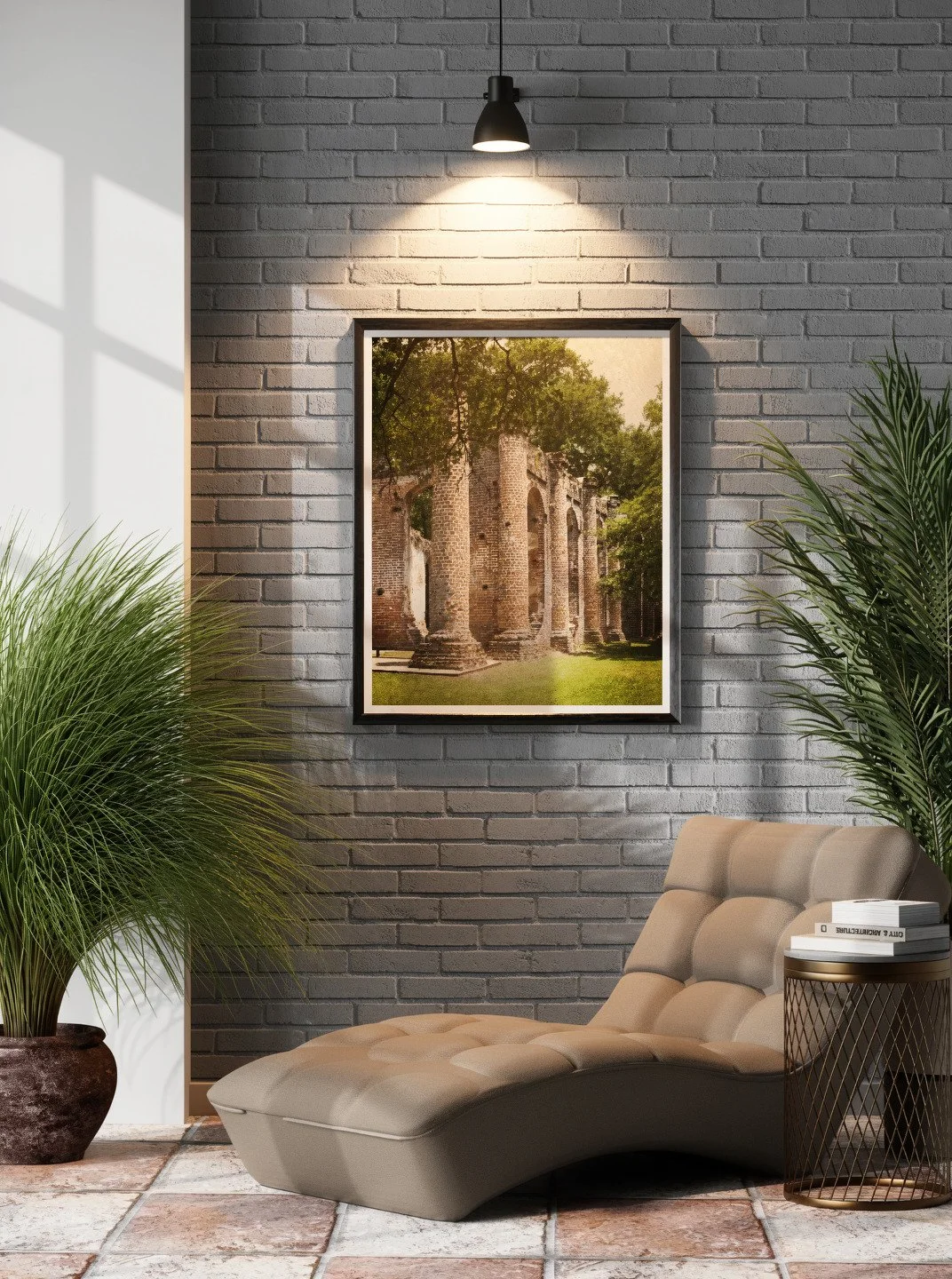 Sunroom with plants and a chaise lounge-Spot Light.jpg