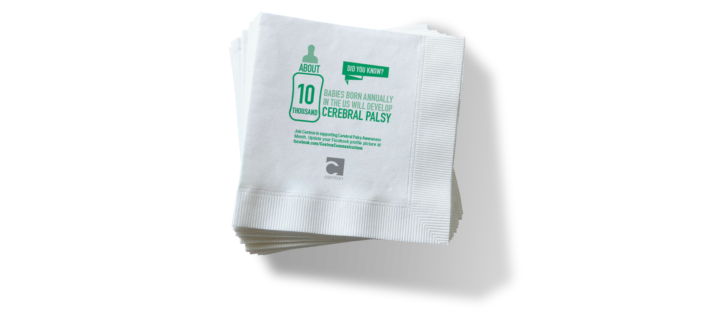 With virtually no budget, we produced thousands of napkins (dirt cheap) and gave large bundles of them to NYC food trucks, thus distributing them far and wide
