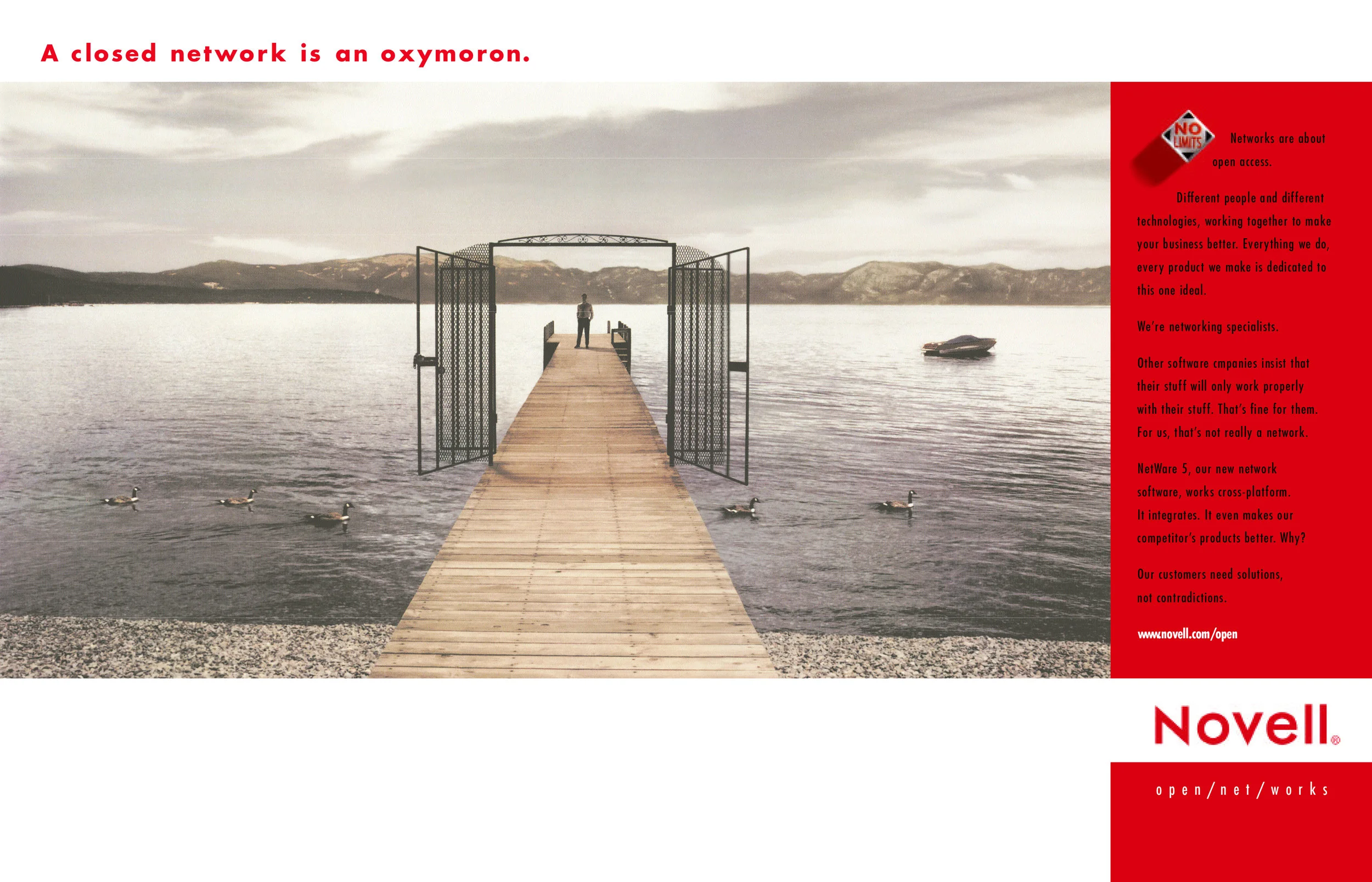 Novell campaign created for C-level IT professionals