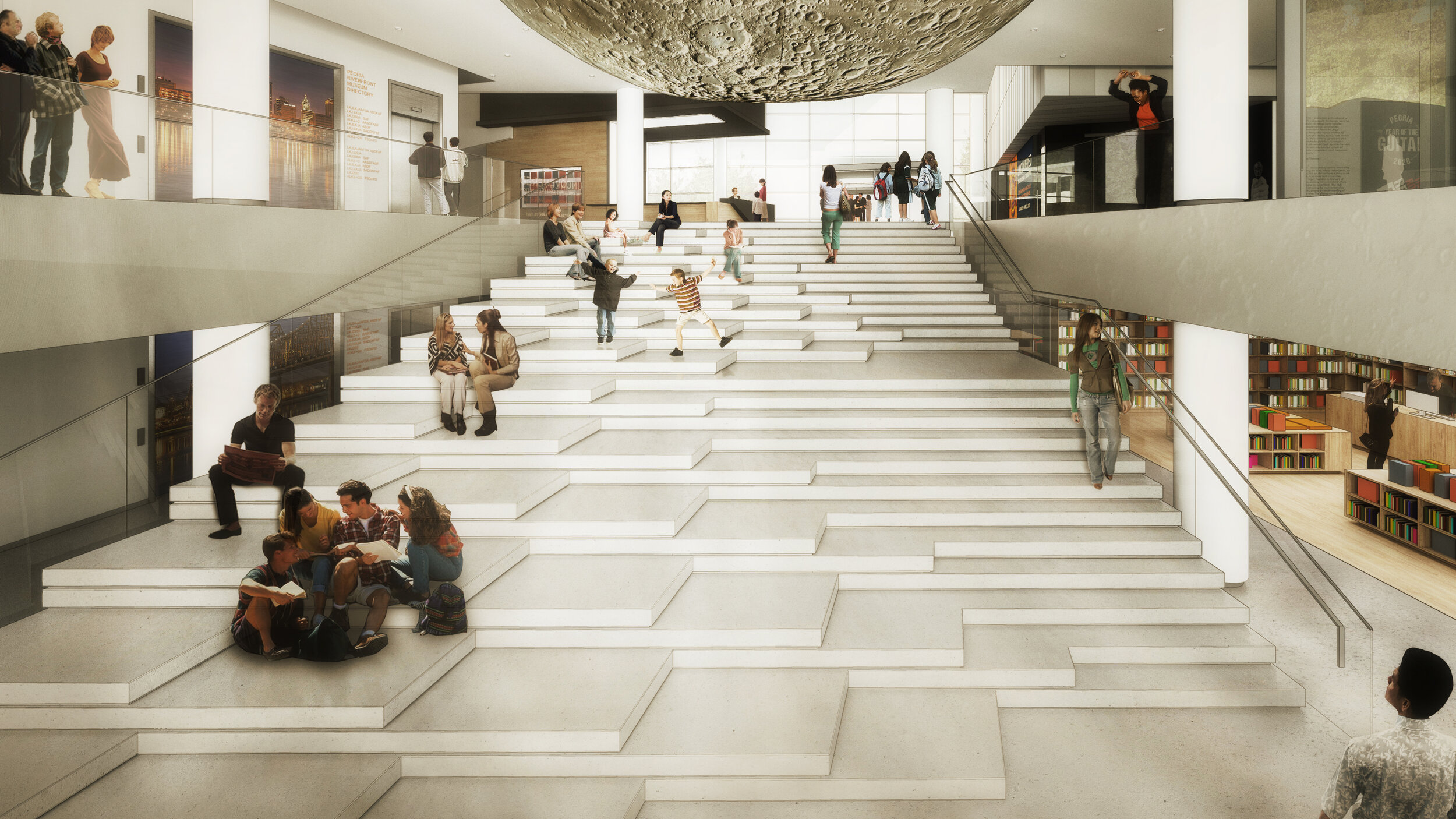Behin Ha Design Studio, Peoria Riverfront Museum vision plan