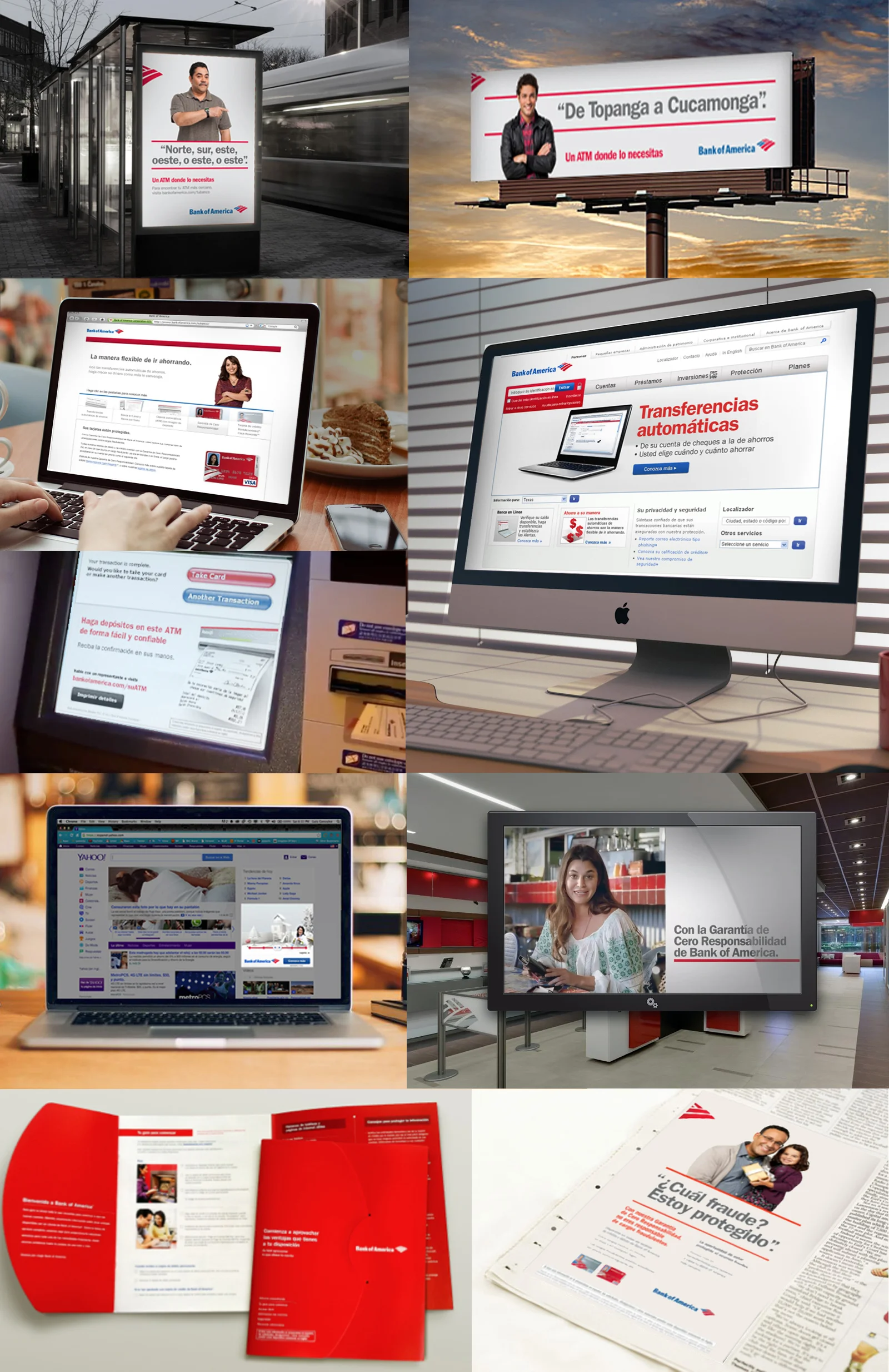 "Customers Speak" Consumer Banking Campaign Touchpoints