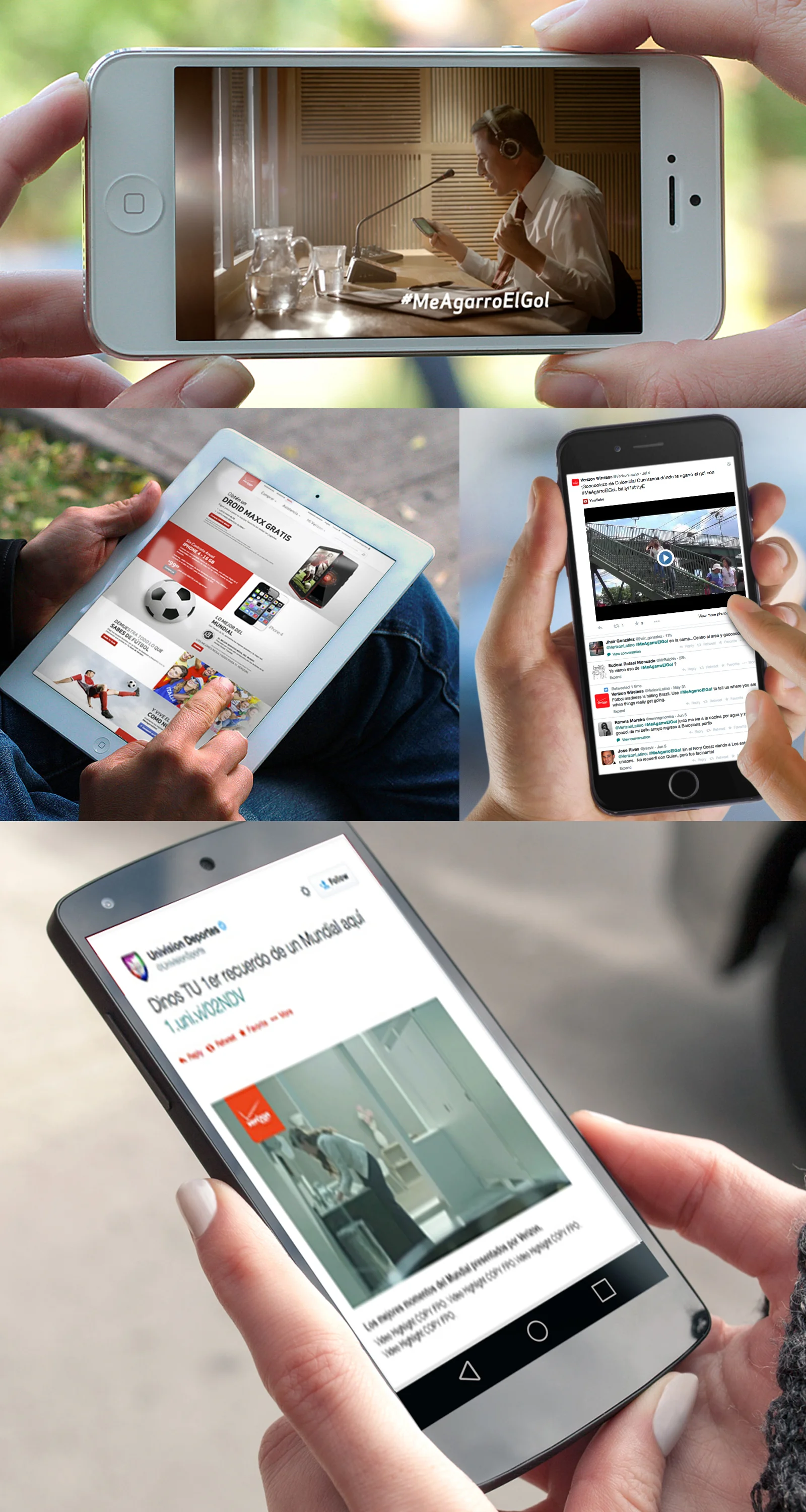 "Me Agarró El Gol" – World Cup Campaign