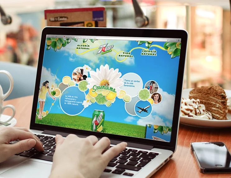 7Up Dedicated Landing Page