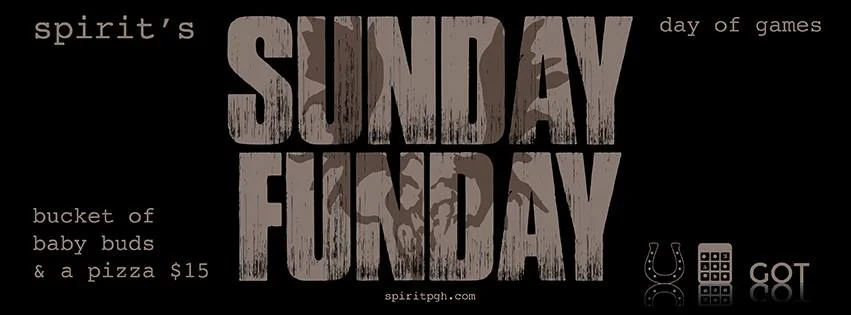 Sunday Fun Day.  A Day of Games.