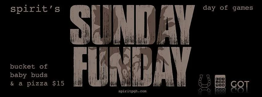 Sunday Funday. A Day of Games.