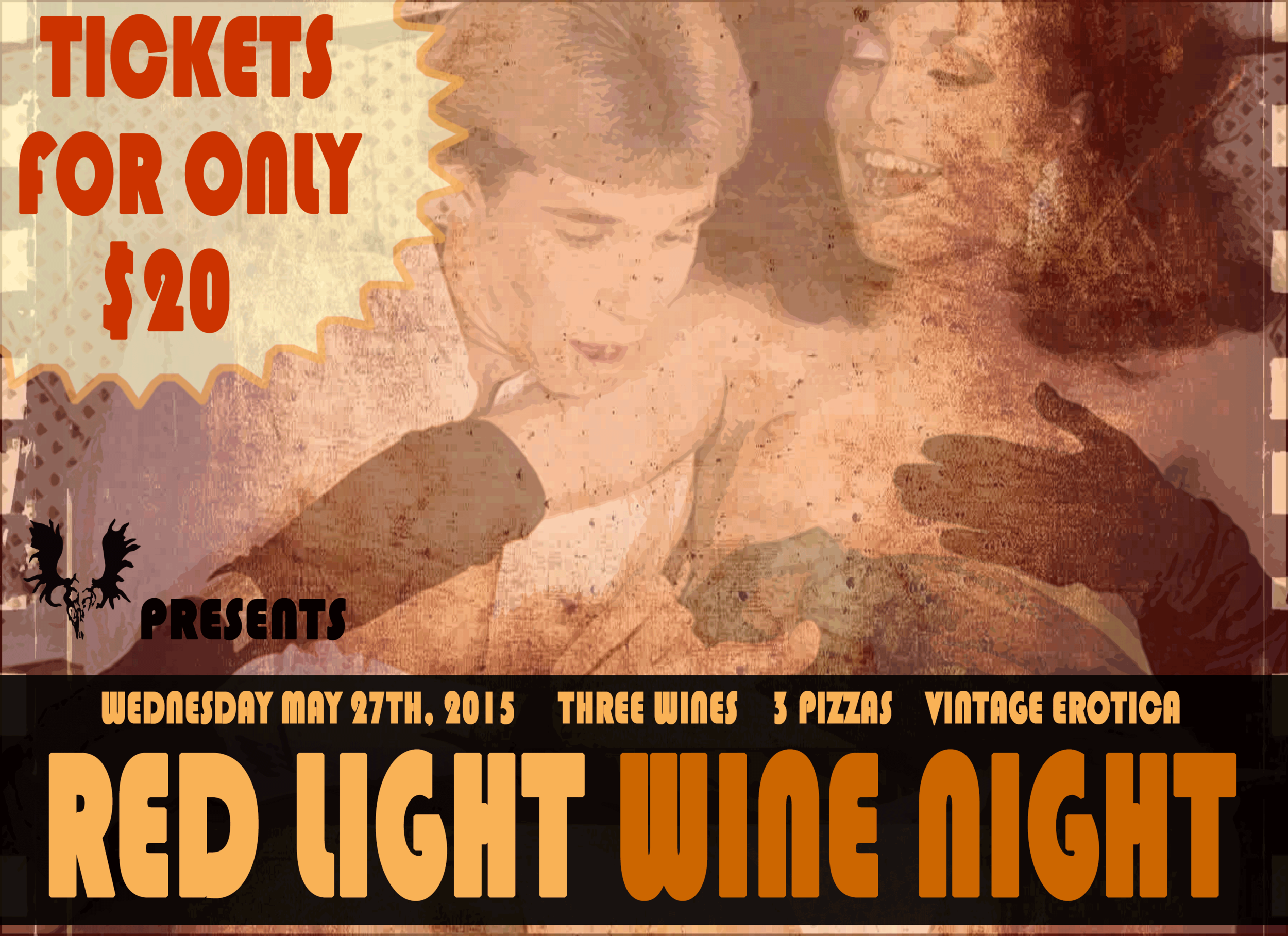Red Light Wine Night