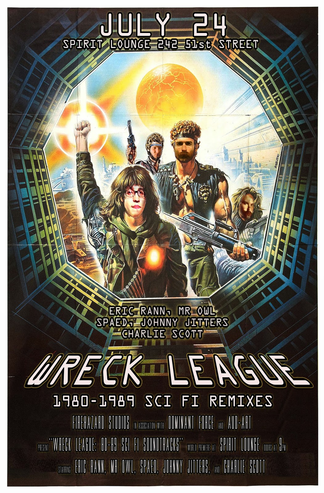 Wreck League: 8089 Sci-Fi Remixes