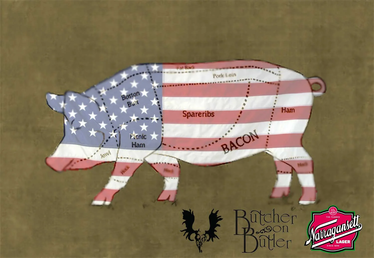 Late Nite Pig Roast with Gansett