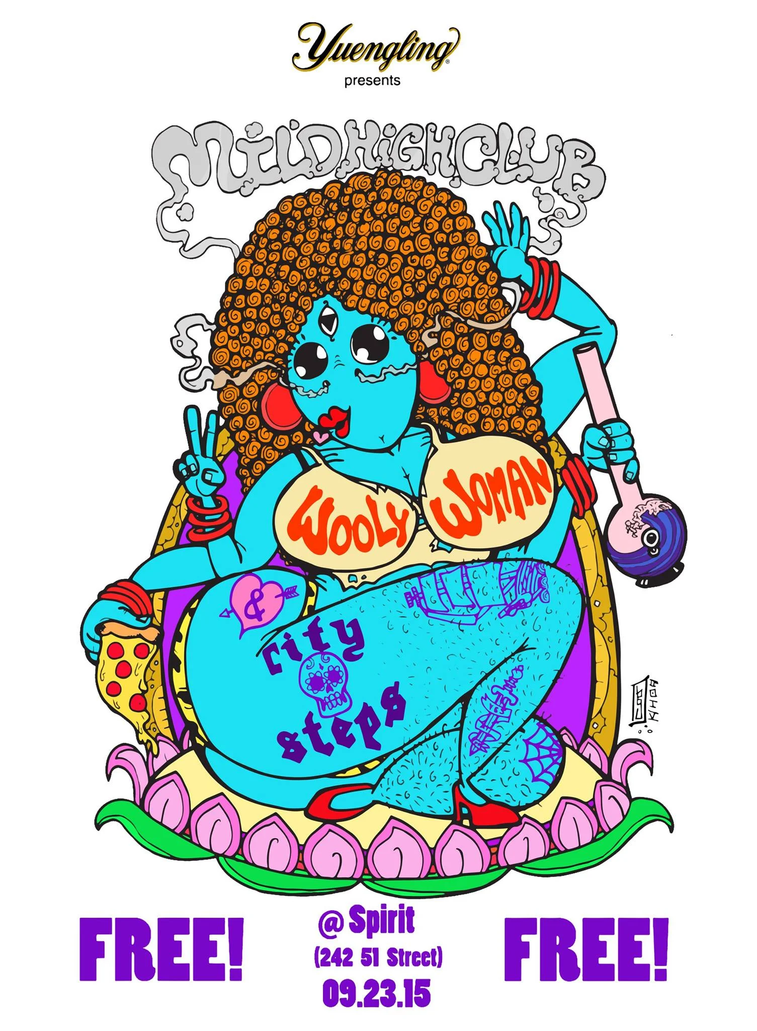 Hungry Hungry Humans & Mild High Club/City Steps/Wooly Woman