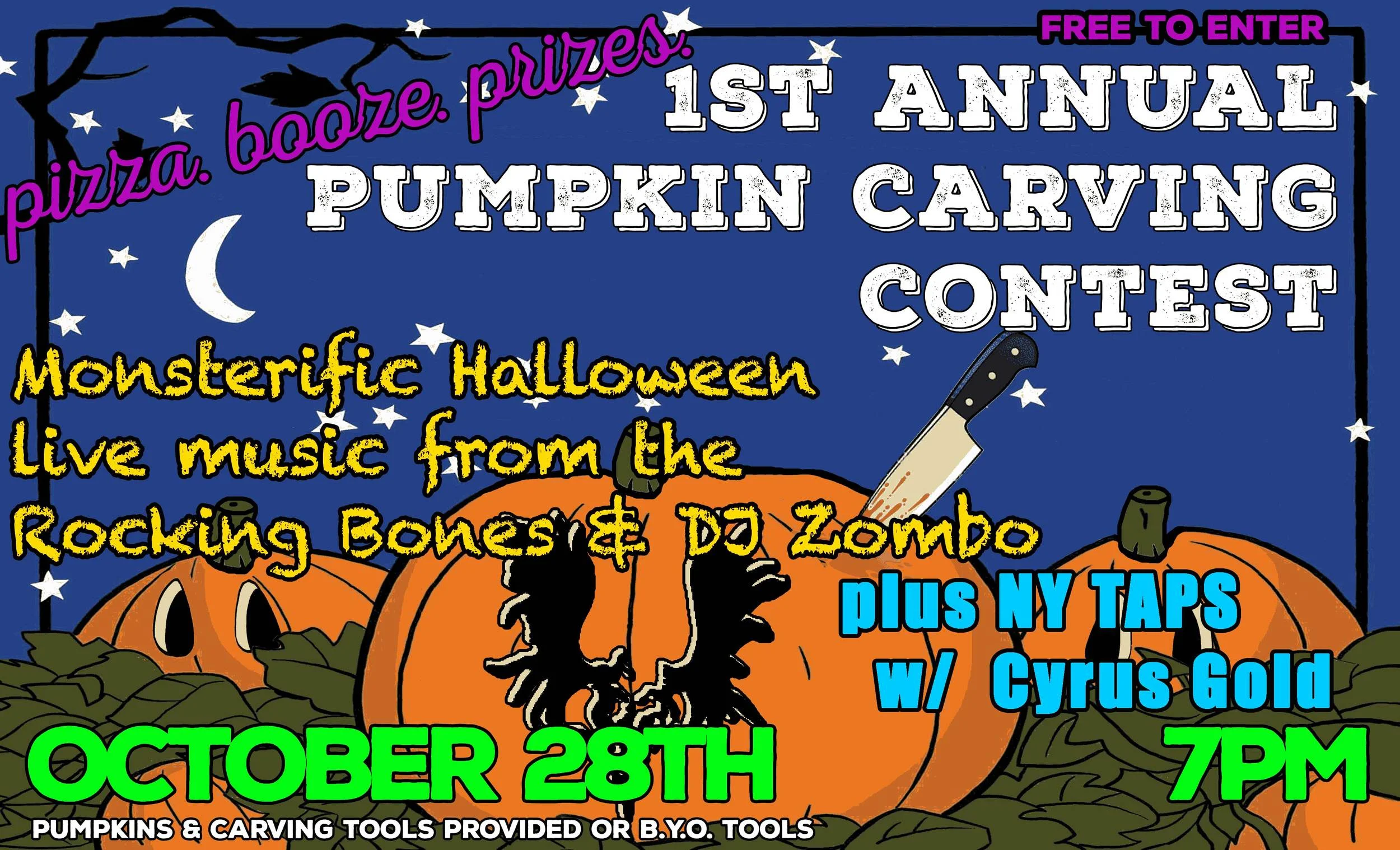 1st Annual Pumpkin Carving Contest