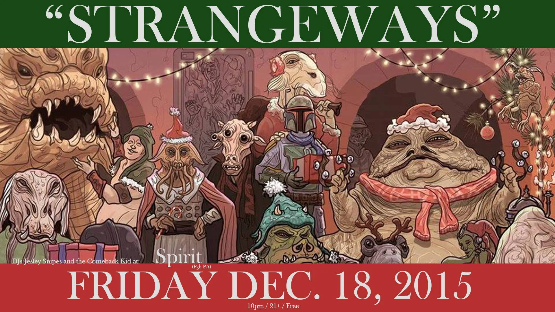 STRANGEWAYS SW:VII Holiday Afterparty