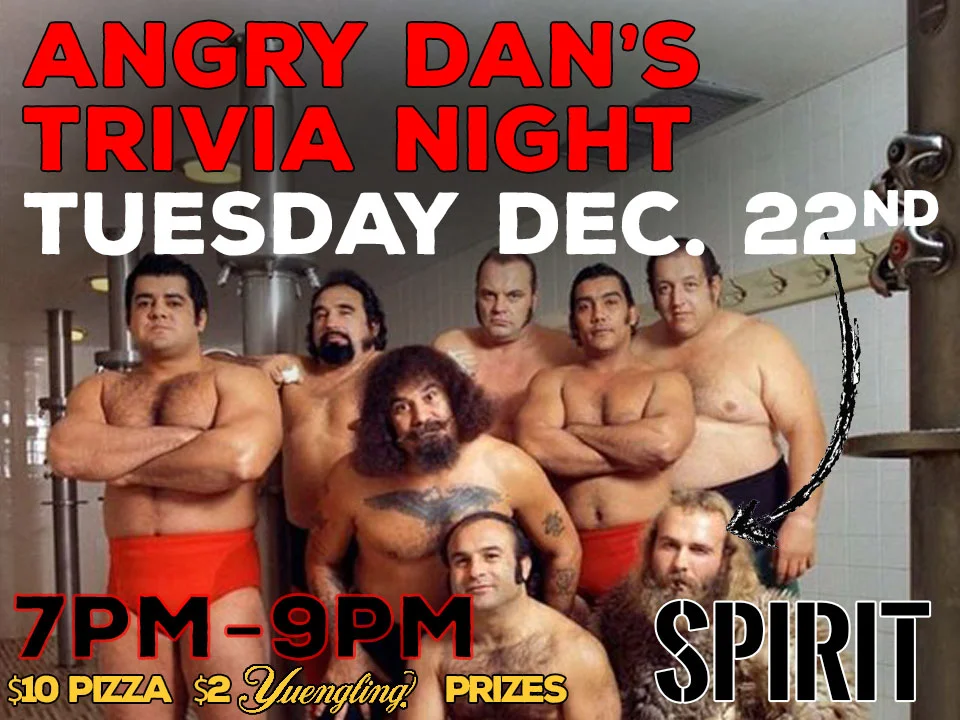 ANGRY DAN'S TRIVIA