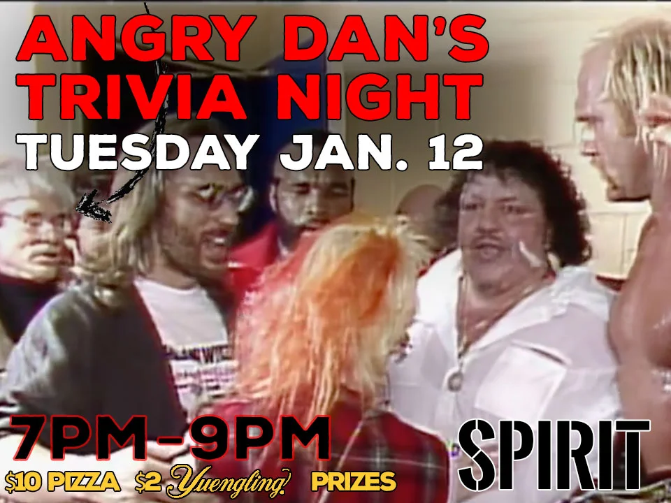 ANGRY DAN's TRIVIA