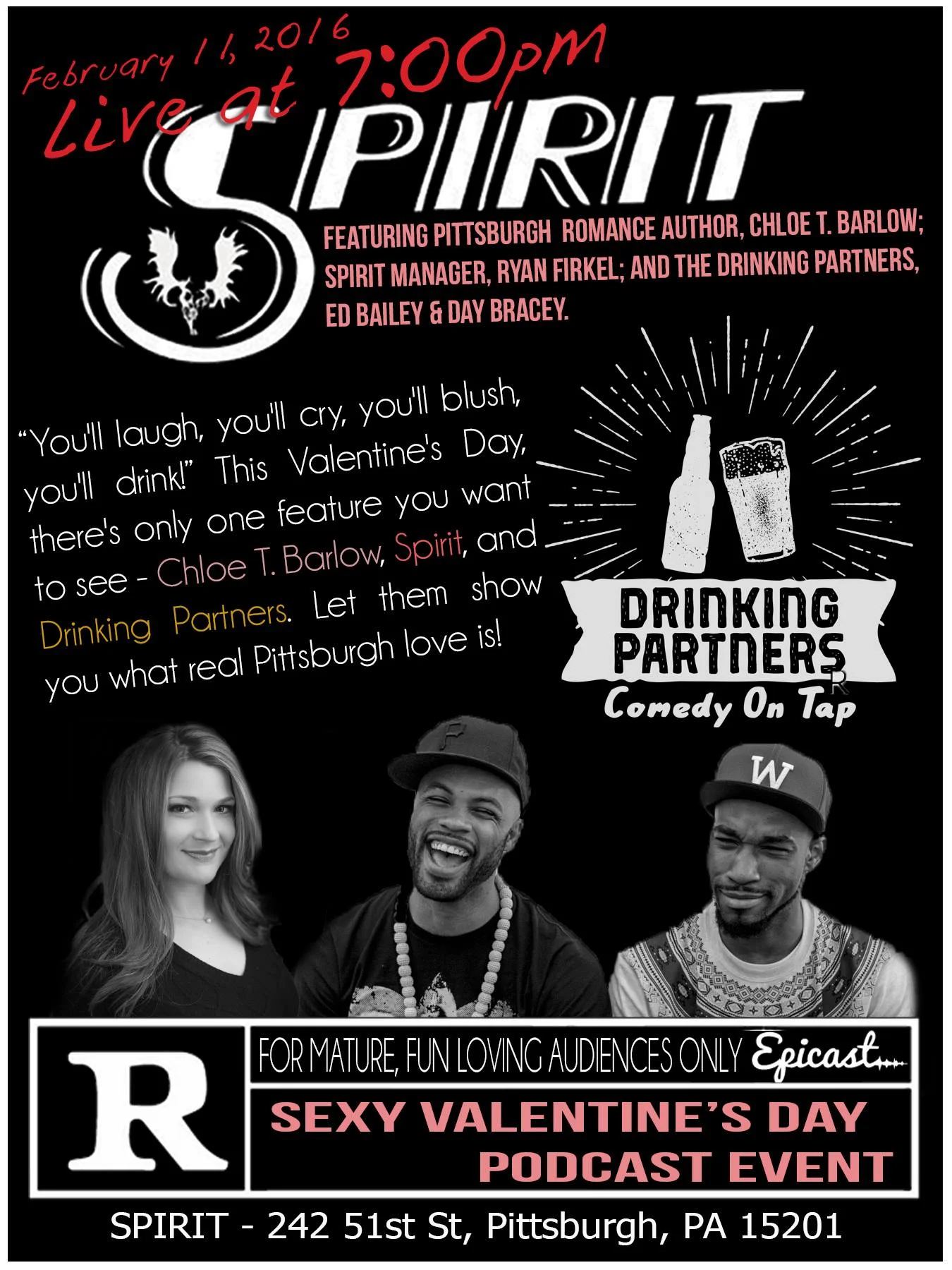 Drinking Partners Live Podcast w/ Chloe Barlow