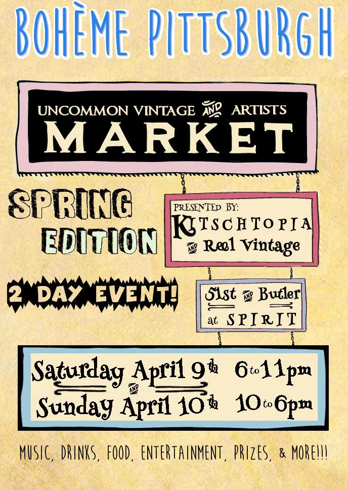 Boheme Pittsburgh Market: Spring Edition