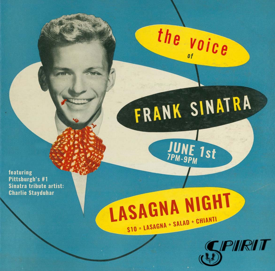 Sinatra Lasagna Night