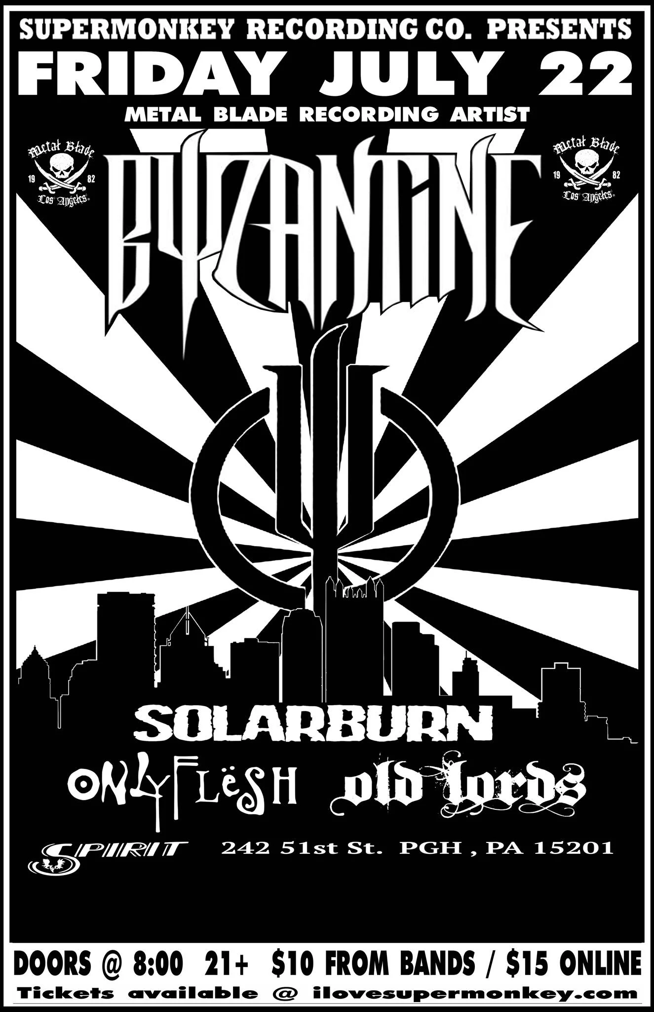 Byzantine, Solarburn, Only Flesh, & Old Lords