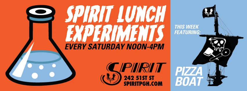 Spirit Lunch Experiments w/ Pizza Boat
