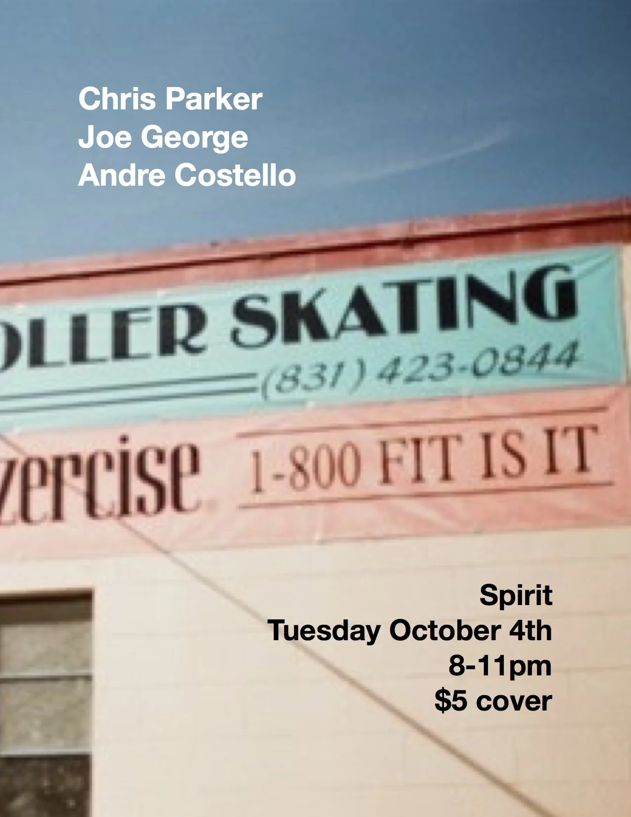 Chris Parker, Joe George, and Andre Costello