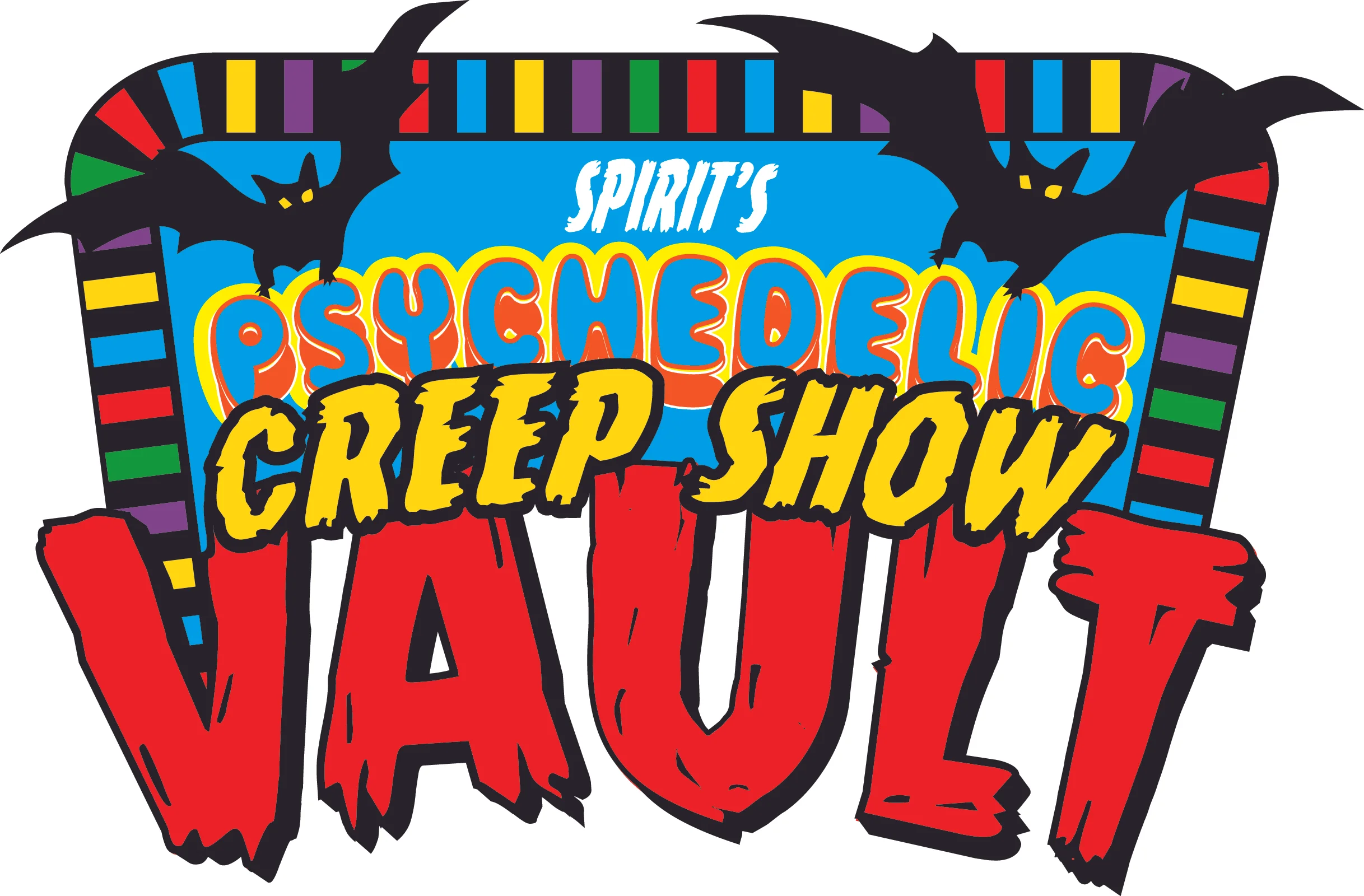 BOTH FLOORS: Spirit's Haunted Psychedelic Creep Show Vault and 3D Lazer Lodge Extravaganza