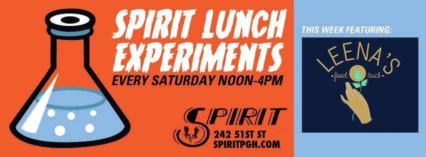 Spirit's Lunch Experiments w/ Leena's Food Truck