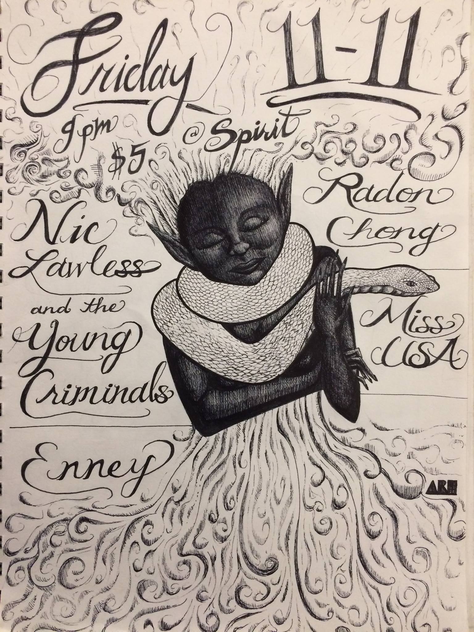 HALL: Nic Lawless x Young Criminales, Enney, Radon Chong, Miss US