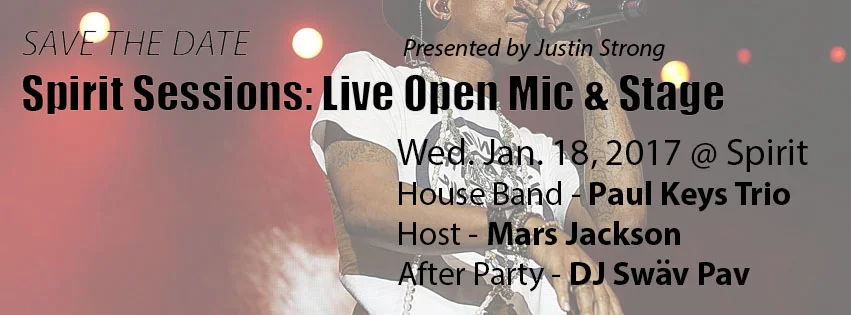 Spirit Sessions: Live Open Mic & Stage w/ Mars Jackson